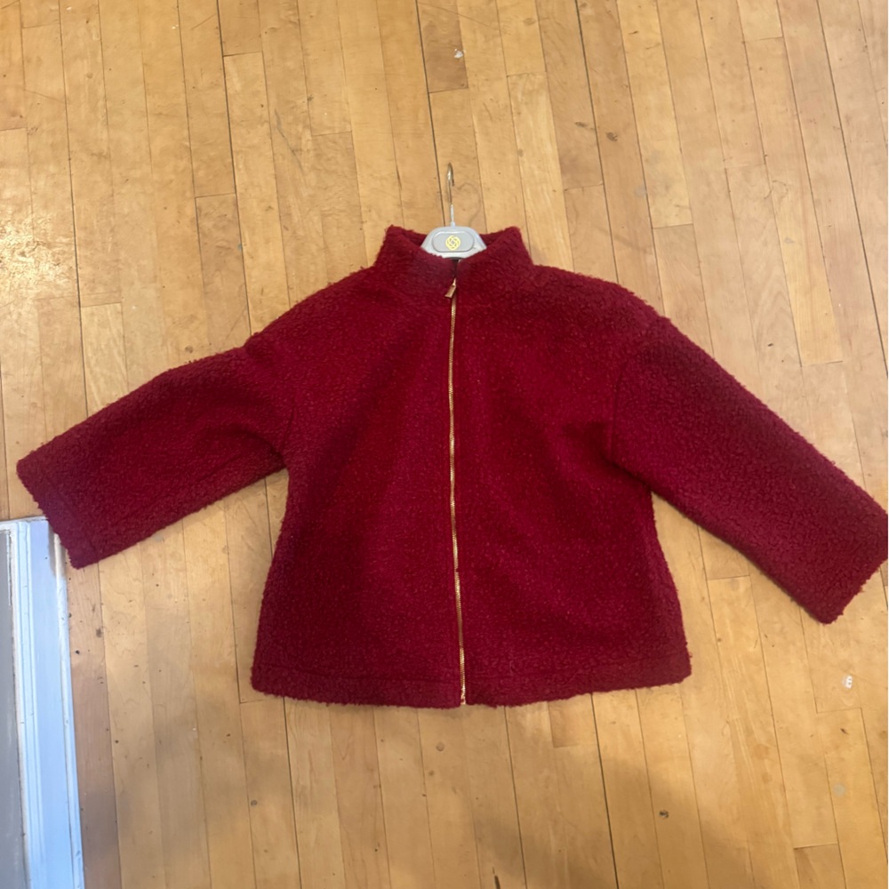 Anne Klein Rich red Cardigan Sweater